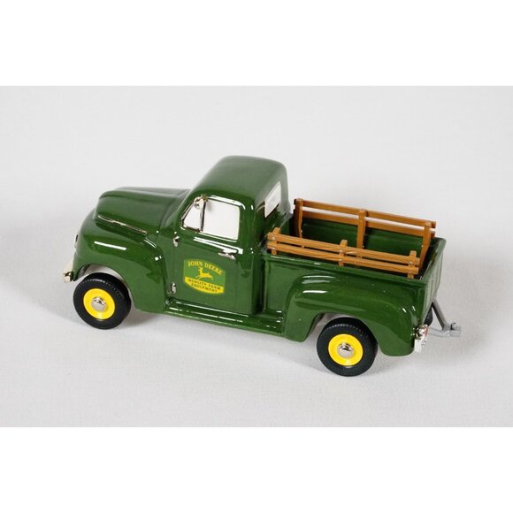 Dept 56 Classic Cars 1950 Ford F-1 Pickup (John Deere) Snow Village #55285 w Box - Picture 2 of 9